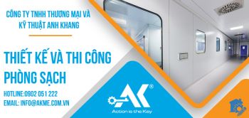 THIẾT KẾ VÀ THI CÔNG PHÒNG SẠCH